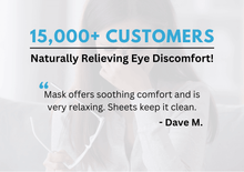 COMBO OFFER Bruder Dry Eye Mask & Eyelid Sheets (1 Mask and 1 Box of EyeLid Sheets)
