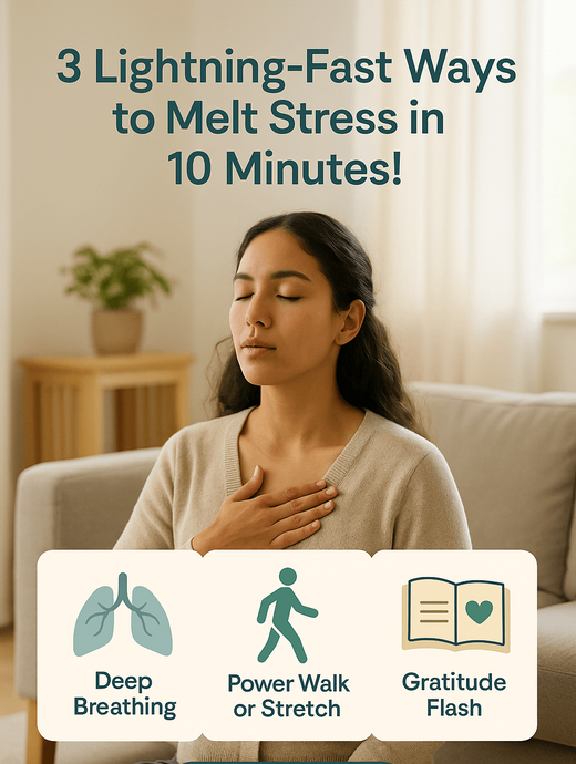 3 Simple Rituals to Reset Stress in Just 10 Minutes