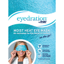 Eyedration Air-Activated Moist Heat Eye Mask - 10 pack