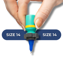 NanoDropper- Eye Drop Adaptor, Reduces Drop by 60%,