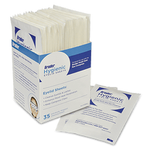 Load image into Gallery viewer, Bruder Hygienic Eyelid Sheets (35 Pack) Individually Wrapped Cleaning Sheets
