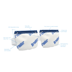 Bruder Dry Eye Masks With Moist Heat Warming Compress #1 Doctor Recommended